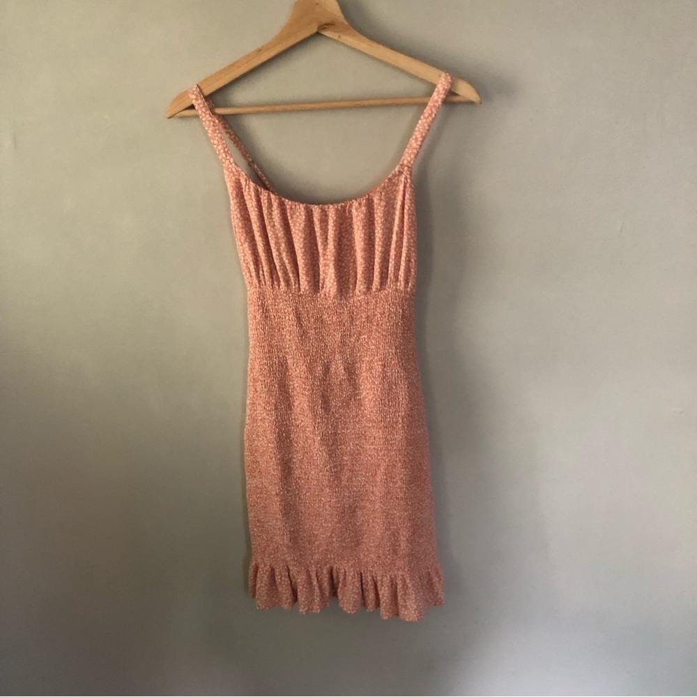 abercrombie and fitch mini ruched dress S
